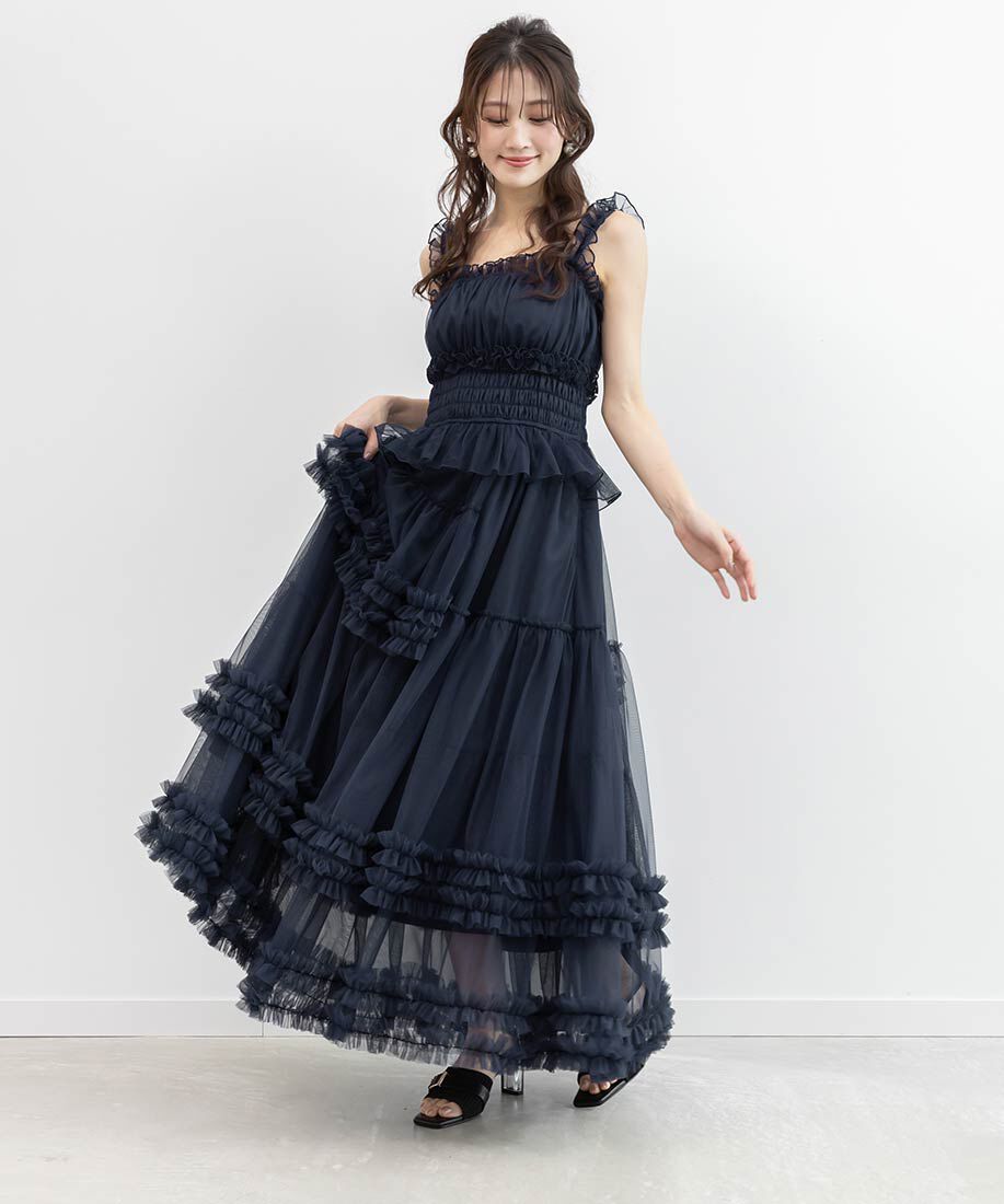  「【SUSTAINABLE】ベルトデザインニットミュールサンダル」|パンプス|