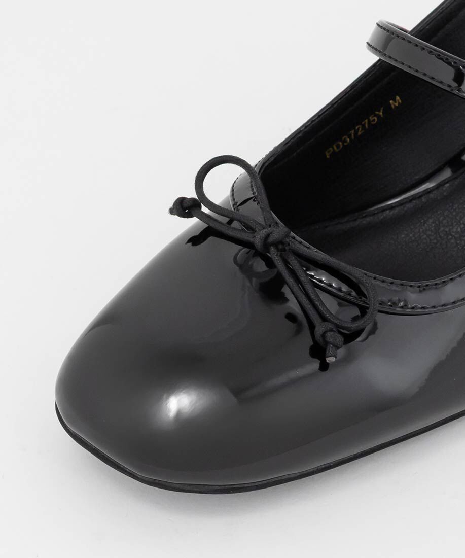  「エナメルバックストラップパンプス」|パンプス|