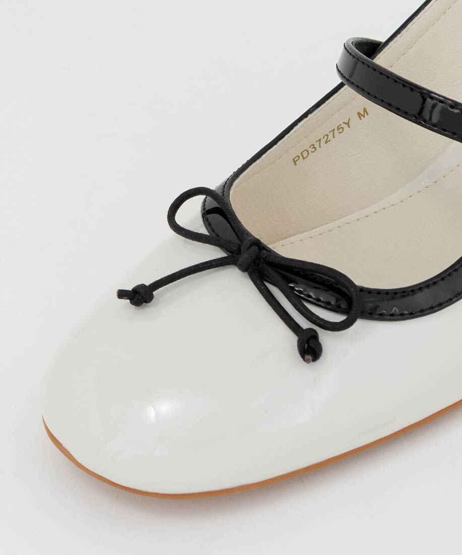  「エナメルバックストラップパンプス」|パンプス|