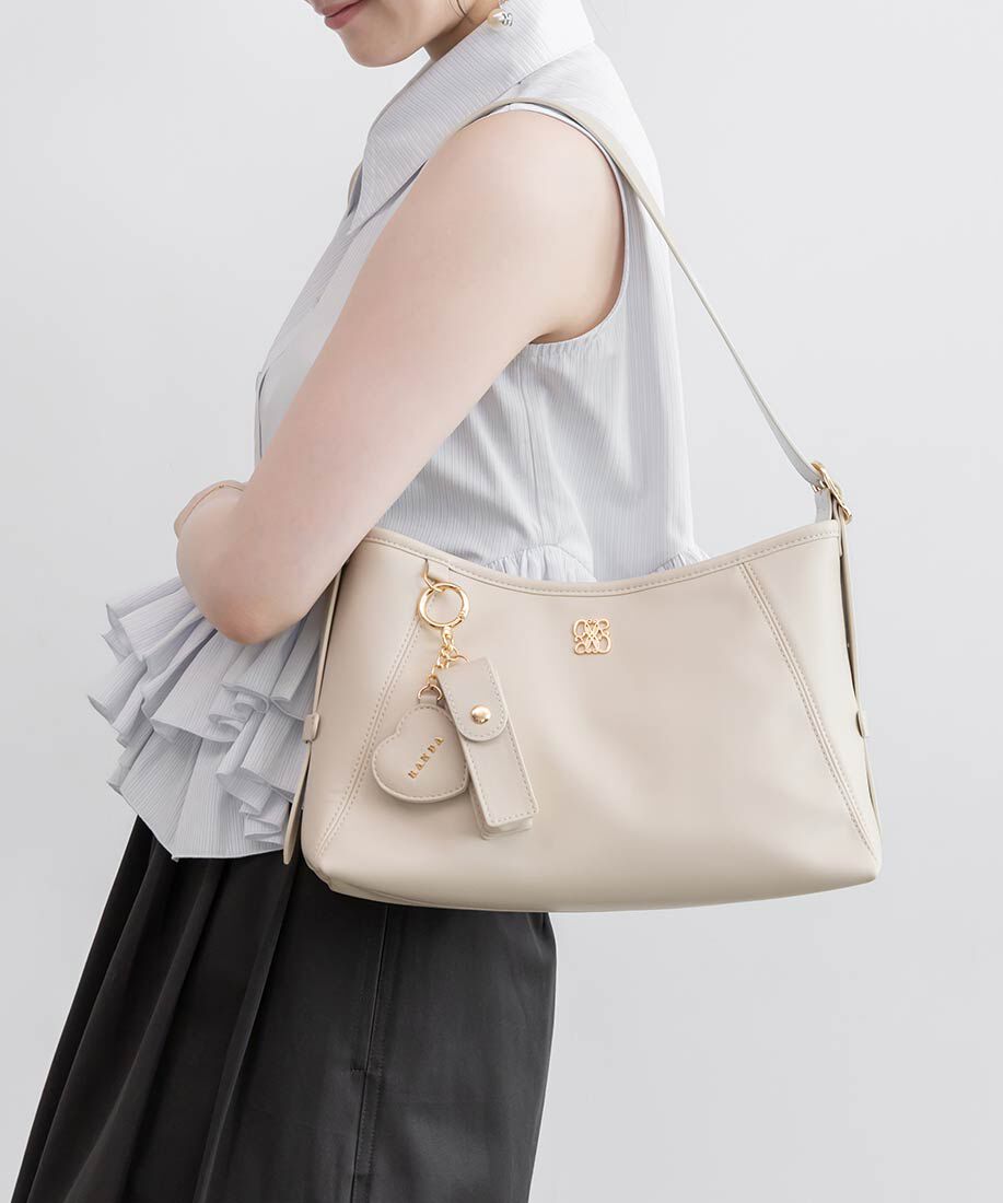  「チャーム付きワンショルダーバッグ」|ショルダー・メッセンジャー|