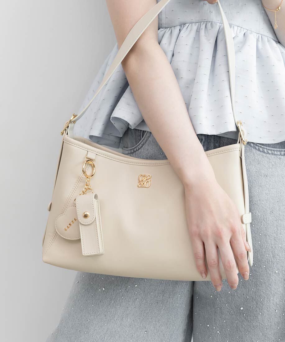  「チャーム付きワンショルダーバッグ」|ショルダー・メッセンジャー|