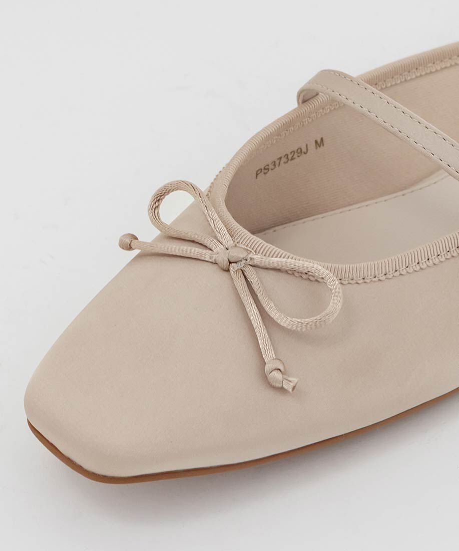  「バレエシューズライクミュールパンプス」|ルームシューズ|