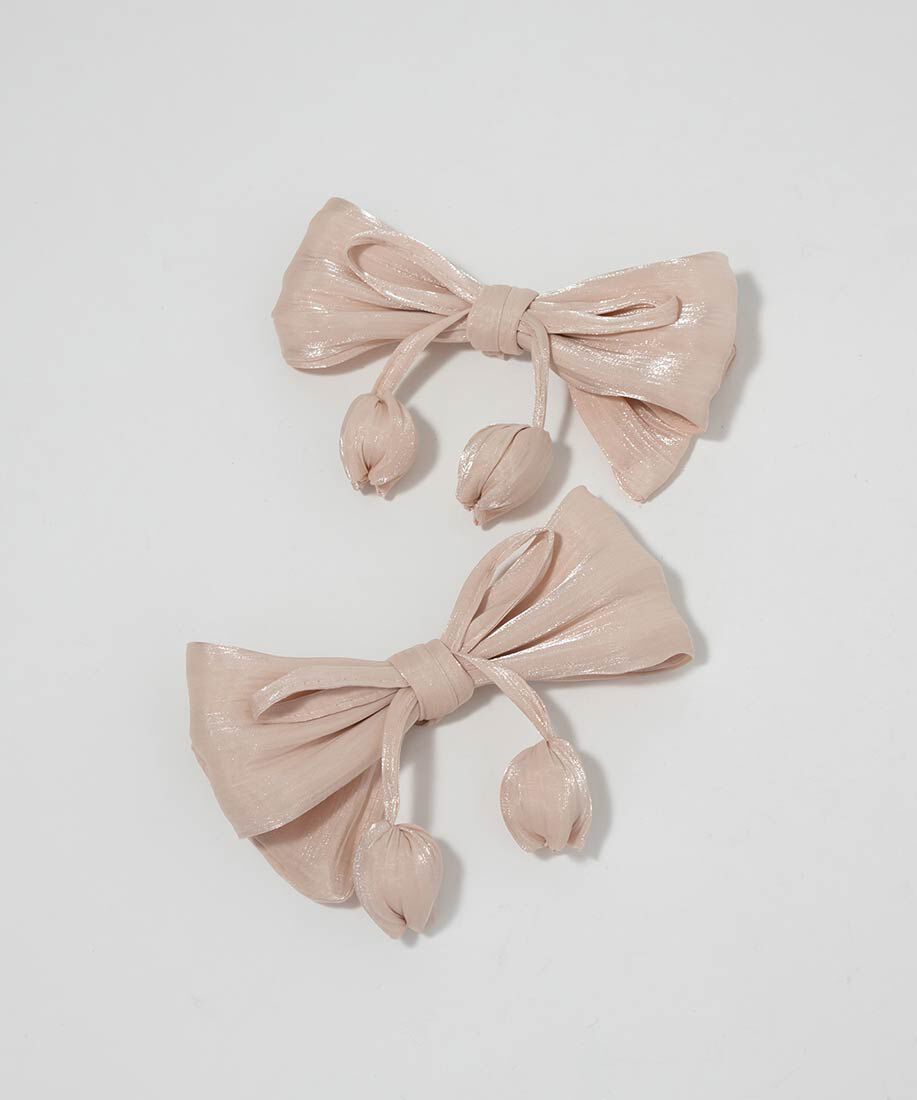  「【Tulip Collection】2WAY チューリップリボンミュールパンプス」|パンプス|