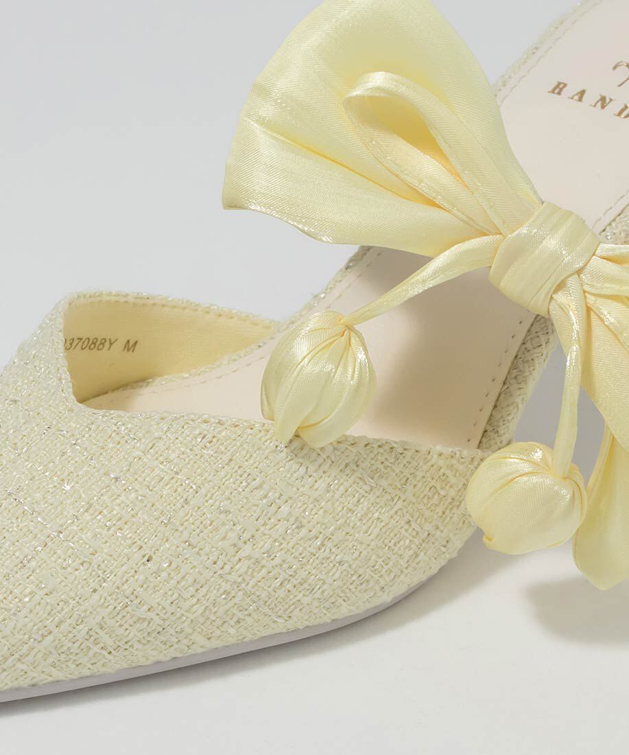  「【Tulip Collection】2WAY チューリップリボンミュールパンプス」|パンプス|