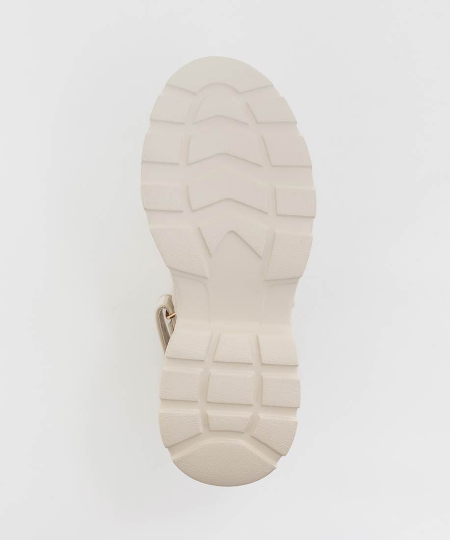  「パールパーツキルティングスポーツサンダル」|サンダル|