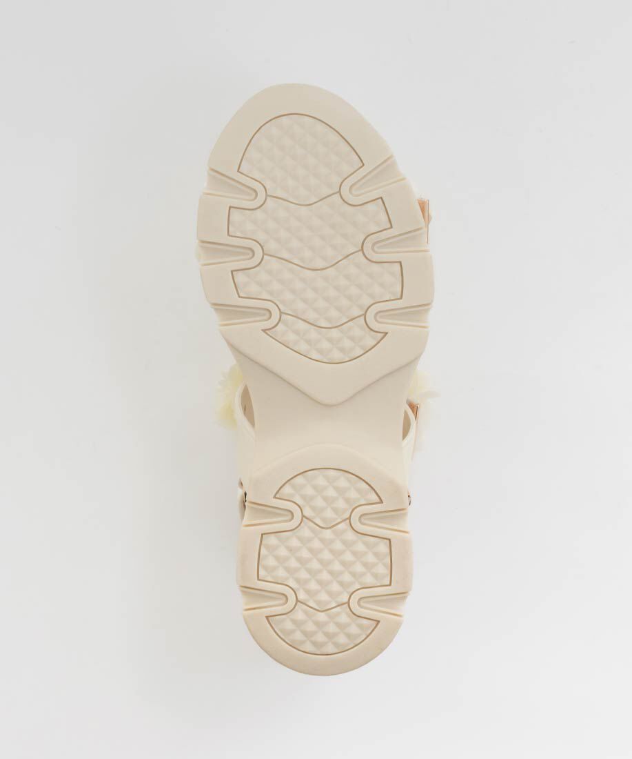  「シアーフラワーベルトスポーツサンダル」|サンダル|