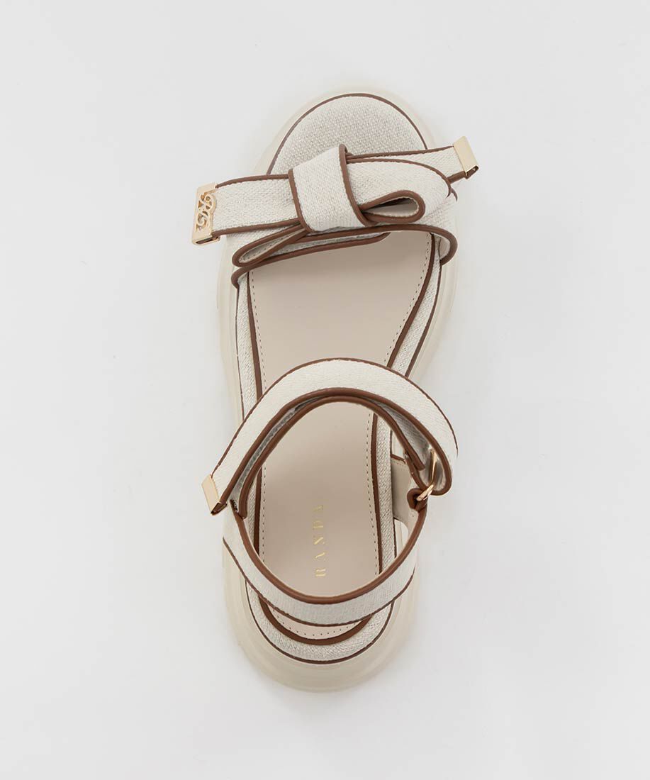  「パイピングリボンスポーツサンダル」|サンダル|