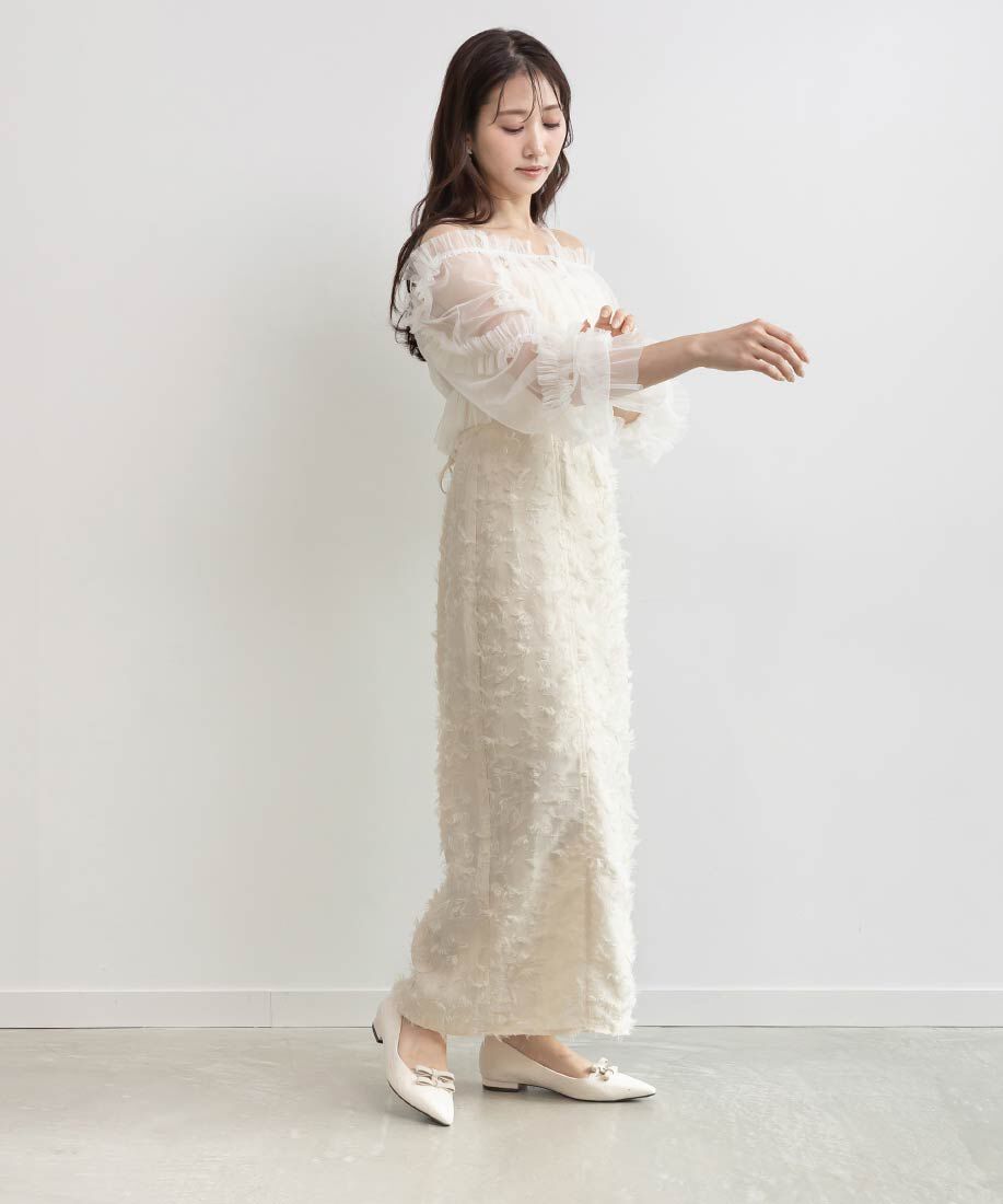  「ミニリボンフラットパンプス」|パンプス|