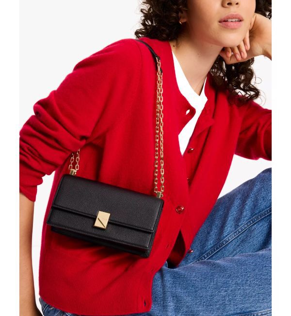kate spade new york「デコ ミニ フラップ チェーン クロスボディ」|ショルダー・メッセンジャー|