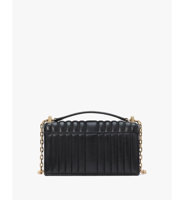 kate spade new york「デコ キルテッド ミニ フラップ チェーン クロスボディ」|ショルダー・メッセンジャー|