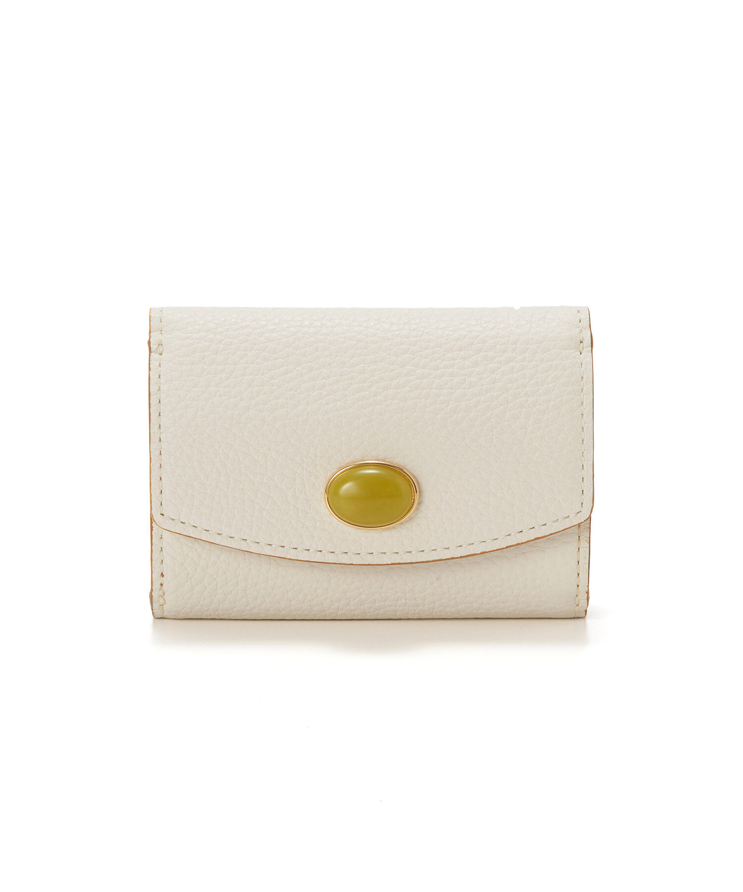 TOPKAPI 「【TOPKAPI】 gemdrops ジェムドロップ ミニエンボスレザー 天然石 三つ折り 財布」|財布|オフ