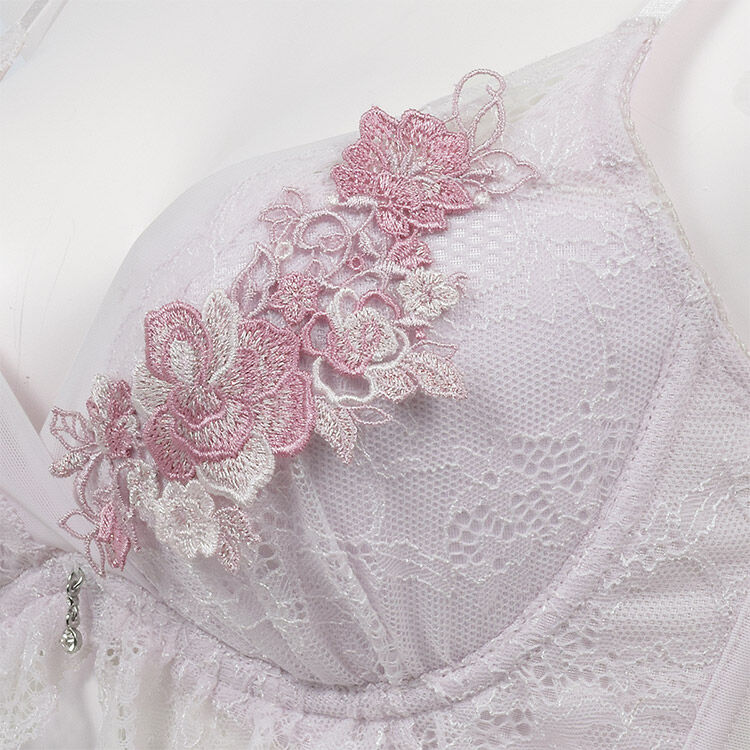 intesucre「アンテシュクレ毎日フィットブラ すっきり脇高タイプ ブラセット B-E/60-75 IBT383S」|インナー|