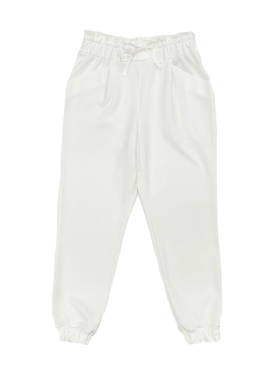 ALBOVE「ダンボールニットジョガーパンツ」|スポーツ|ホワイト
