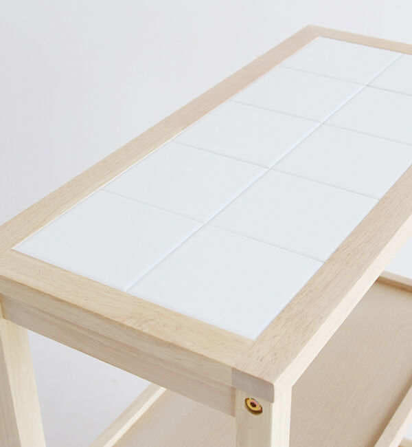 B-COMPANY「隙間収納　SOUPスリムワゴン3段」|食器・キッチングッズ|