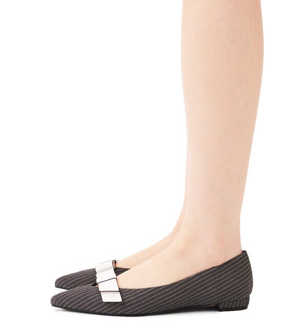 SY UNITED ARROWS「＜SY＞フラットリボン フラット15●&uarr;」|パンプス|