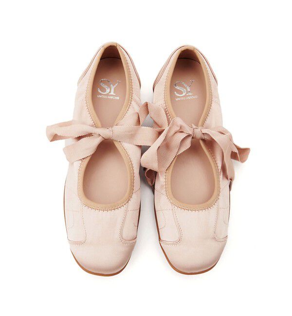 SY UNITED ARROWS「＜SY＞リボンソフト フラット20●&uarr;」|バレエシューズ|LT.PINK