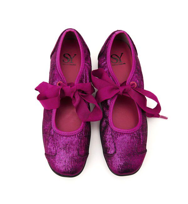 SY UNITED ARROWS「＜SY＞リボンソフト フラット20●&uarr;」|バレエシューズ|