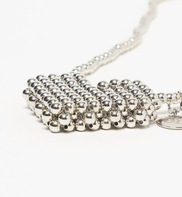 SY UNITED ARROWS「＜SY＞ ハートビーズネックチャーム」|ネックレス|