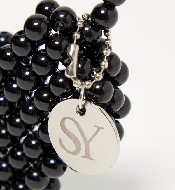 SY UNITED ARROWS「＜SY＞ ハートビーズネックチャーム」|ネックレス|