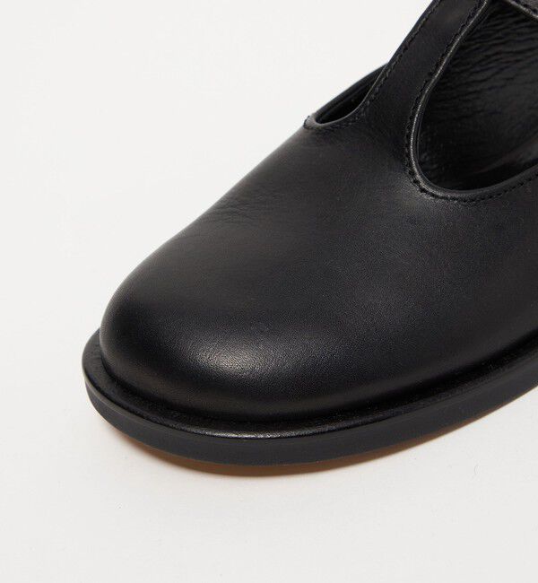 ODETTE E ODILE「オブリークTストラップミュール フラット15&uarr;」|スリッポン|