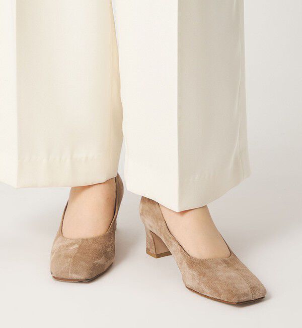 ODETTE E ODILE「オブリークスクエア パンプス50&uarr;」|パンプス|