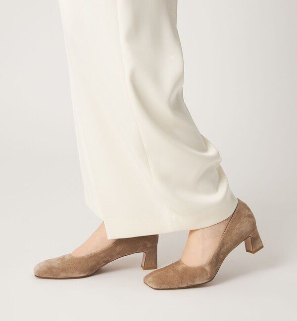 ODETTE E ODILE「オブリークスクエア パンプス50&uarr;」|パンプス|