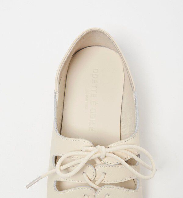 ODETTE E ODILE「ギリーオープントゥ フラット10&uarr;」|パンプス|