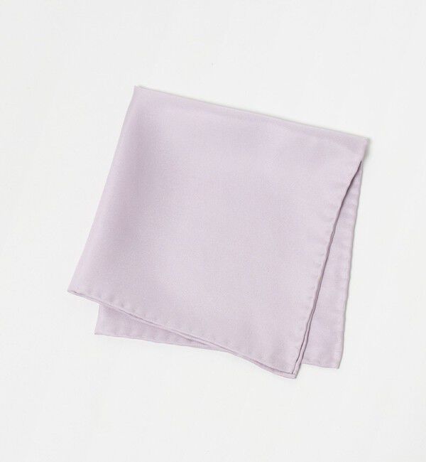 UNITED ARROWS「ツイル カラー チーフ」|ハンカチ|