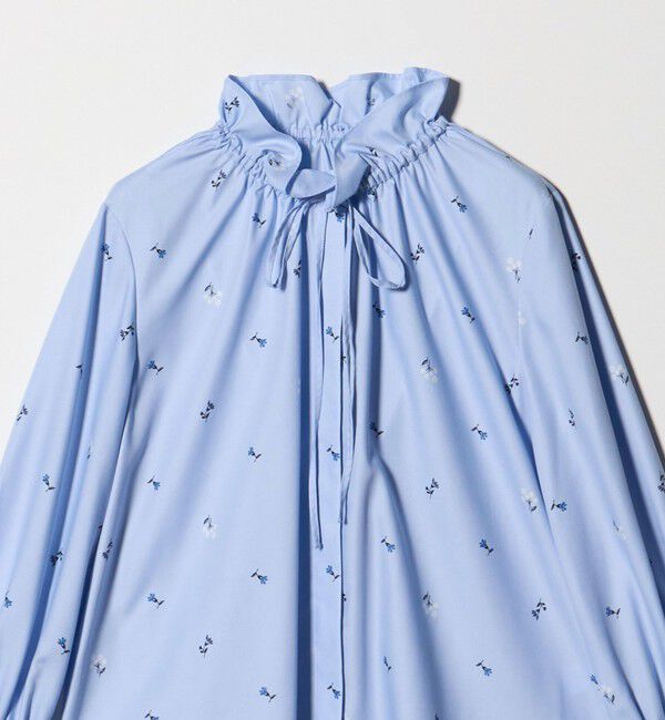 UNITED ARROWS「フリルカラー フレアスリーブ ブラウス」|シャツ・ブラウス|