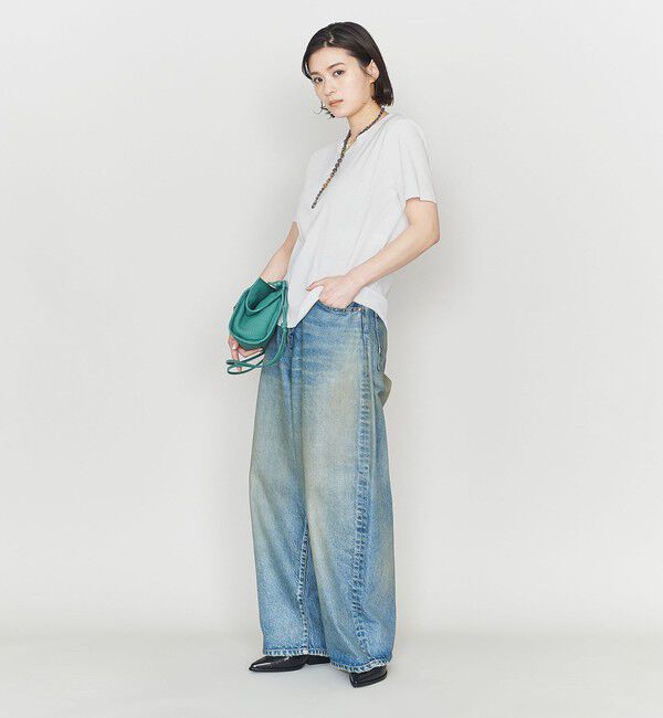 ASTRAET「＜ASTRAET＞フライス クルーネックTシャツ」|Tシャツ・カットソー|