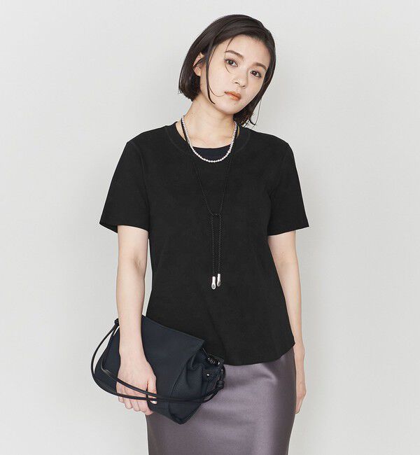 ASTRAET「＜ASTRAET＞フライス クルーネックTシャツ」|Tシャツ・カットソー|