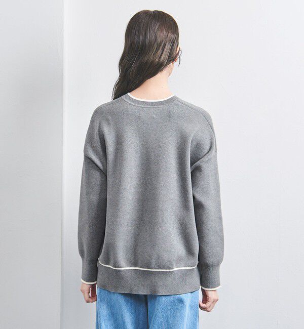 UNITED ARROWS「スムース Vネックニット」|ニット・セーター|