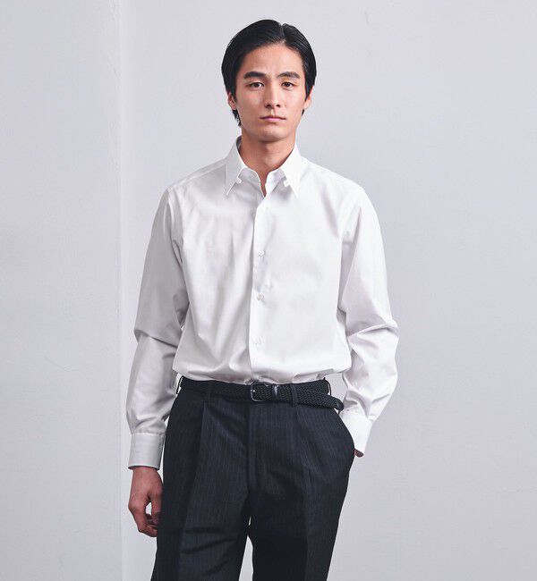 UNITED ARROWS「イージーケア AG ブロード タブカラーシャツ -抗菌防臭-」|シャツ・ブラウス|