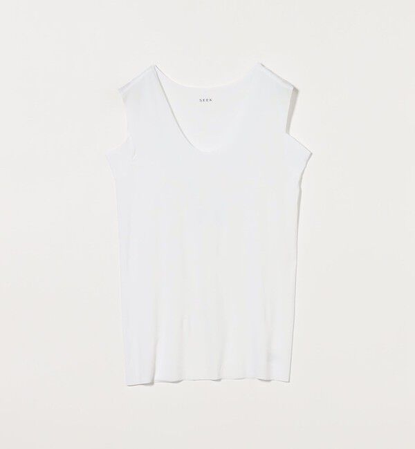 UNITED ARROWS「＜SEEK＞ SLEEVELESS/アンダーウェア」|インナー|WHITE