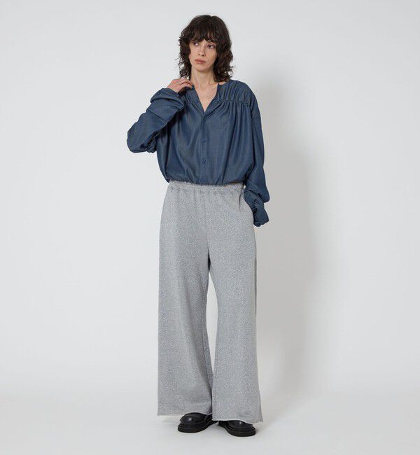 ASTRAET「＜ASTRAET＞ラメ ウラケ スウェットワイドパンツ」|その他|