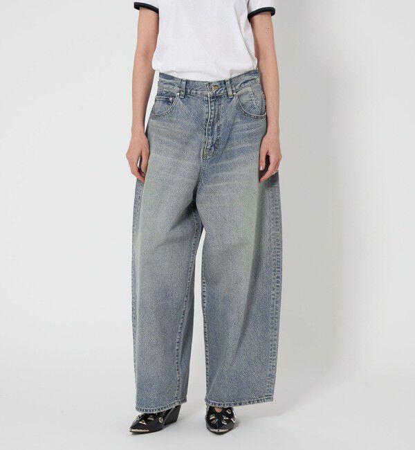 ASTRAET「＜ASTRAET＞ BIG バルーンデニムパンツ UNISEX」|デニム|