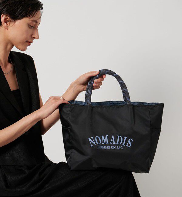 UNITED ARROWS「＜NOMADIS＞SAC2 WIDE トートバッグ」|トートバッグ|BLACK