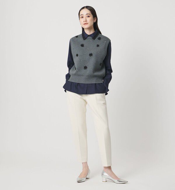 UNITED ARROWS「ミニフリルシャツ‐ウォッシャブル‐」|シャツ・ブラウス|