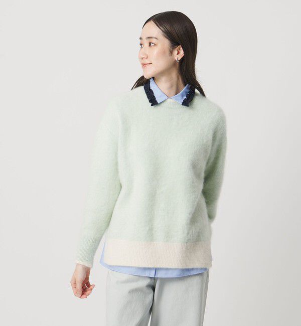 UNITED ARROWS「ミニフリルシャツ‐ウォッシャブル‐」|シャツ・ブラウス|