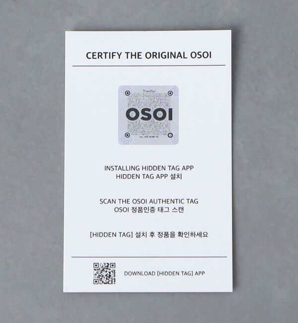 OSOI「＜OSOI＞BOAT MINI バッグ」|ハンドバッグ|