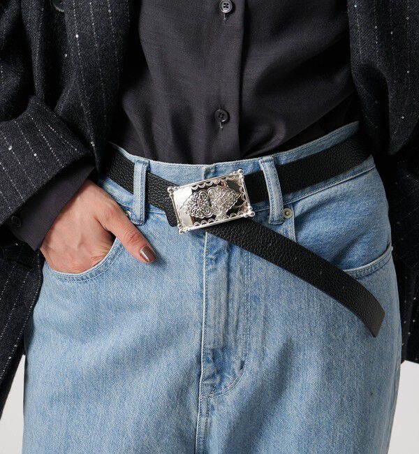 UNITED ARROWS「＜A VACATION＞HERA ベルト」|ベルト|SILVER