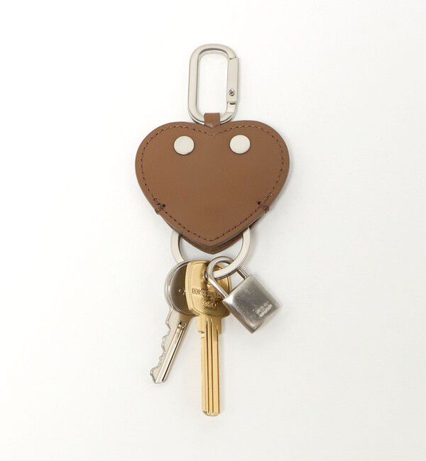 OSOI「【別注】＜OSOI＞ハートフラット キーリング」|チャーム・キーホルダー|MD.BROWN