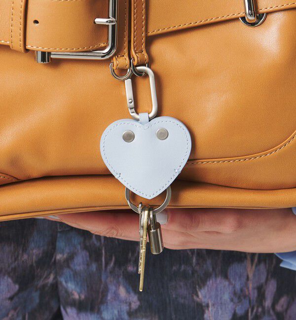 OSOI「【別注】＜OSOI＞ハートフラット キーリング」|チャーム・キーホルダー|