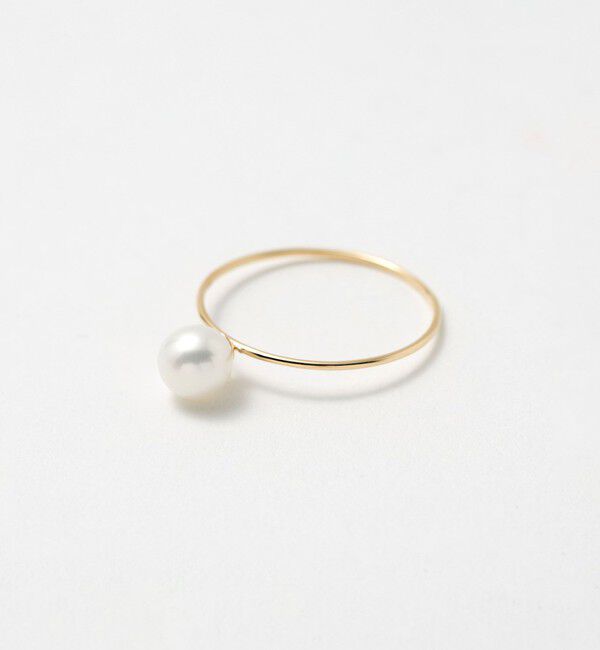UNITED ARROWS「＜les bonbon＞K10 パール リング」|リング|