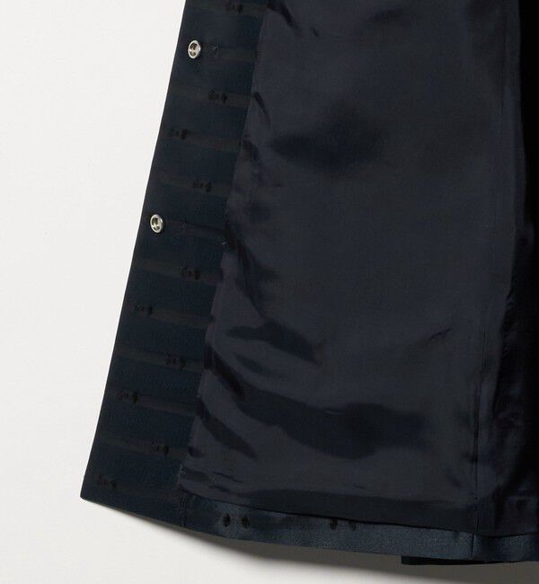 UNITED ARROWS「リボン カットジャガード コート」|ノーカラージャケット|