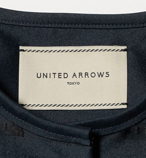 UNITED ARROWS「リボン カットジャガード ベスト」|ベスト・ジレ|