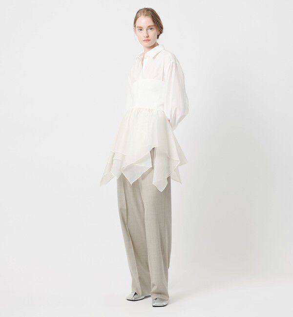 AEWEN MATOPH「＜AEWEN MATOPH＞ラッフルミニスカート ベアトップ ‐ 2WAY ウォッシャブル ‐」|スカート|