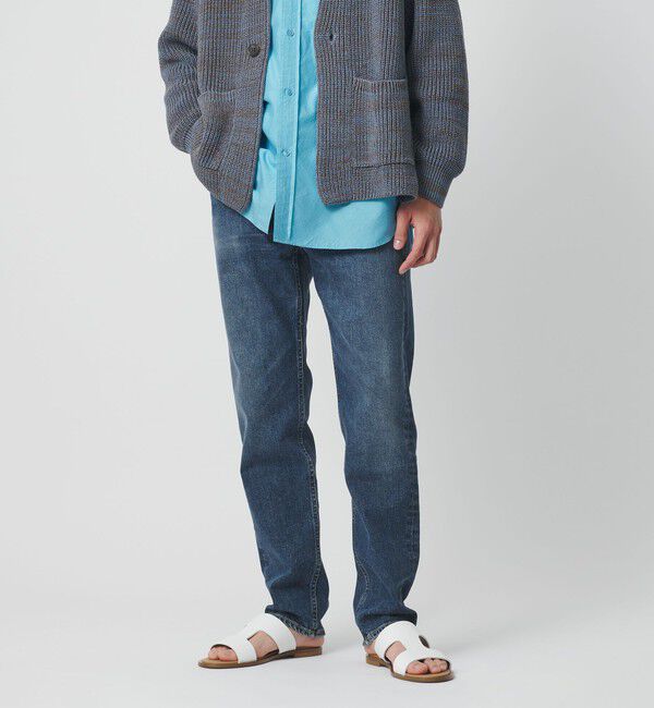 UNITED ARROWS「カイハラデニム スリムテーパード 5ポケット」|デニム|