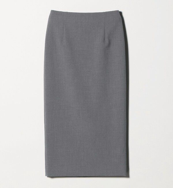 UNITED ARROWS「ダブルクロス タイトスカート ‐ストレッチ ウォッシャブル‐」|タイト|