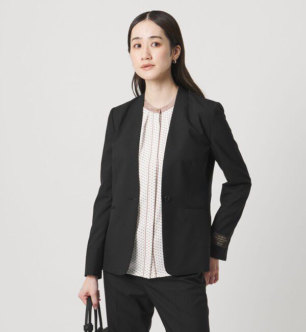 UNITED ARROWS「Vitale Barberis Canonico ノーラペルジャケット 26SS」|ノーカラージャケット|